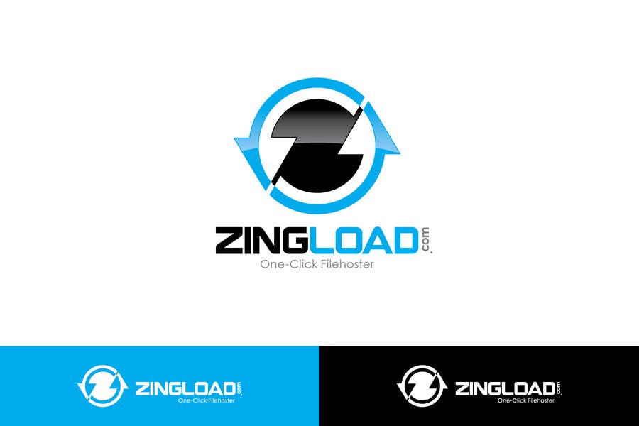 Kilpailutyö #113 kilpailussa                                                 Logo Design for EasyBytez.com or ZingLoad.com
                                            