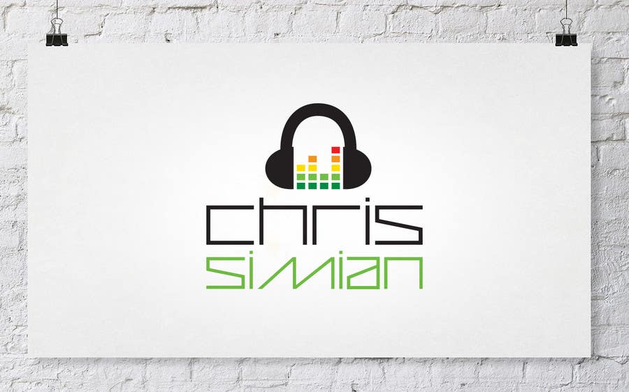 Inscrição nº 550 do Concurso para                                                 DJ 'Chris Simian' Logo-Contest
                                            