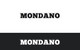 Imej kecil Penyertaan Peraduan #244 untuk                                                     Logo Design for Mondano.com
                                                