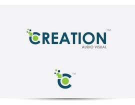 Nro 533 kilpailuun Design a Logo for Creation Audio Visual käyttäjältä doppelgangerz