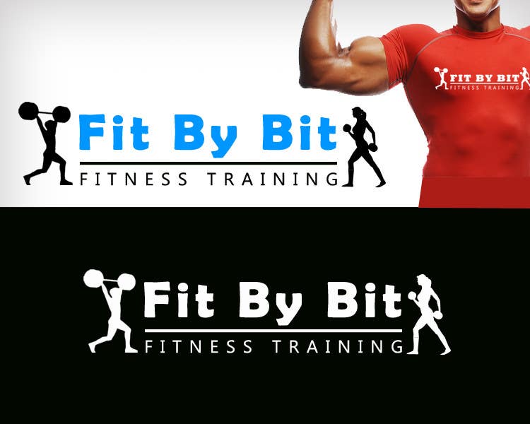 Bài tham dự cuộc thi #111 cho                                                 Logo design for Fit By Bit personal and group fitness training
                                            