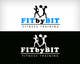 #124. pályamű bélyegképe a(z)                                                     Logo design for Fit By Bit personal and group fitness training
                                                 versenyre