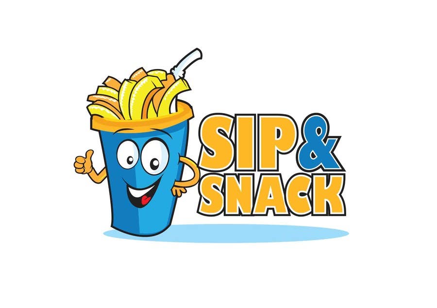 Contest Entry #14 for                                                 Sip & Snack (french fries business logo)
                                            