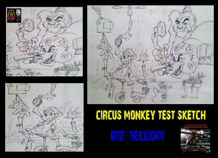 Bài tham dự cuộc thi #6 cho                                                 Illustration Design for Childrens Book - Circus Scene
                                            