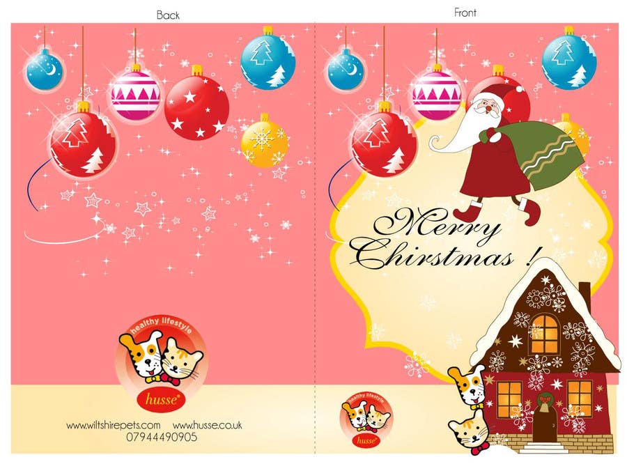Participación en el concurso Nro.11 para                                                 Design a Christmas Card for our Pet Food business - Simple Job
                                            