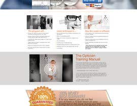 #15 untuk Design a Website Mockup for www.OpticianTraining.com oleh puntocreativoCo
