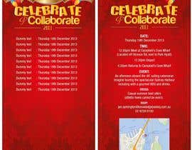 #5 untuk Design a DL Size invitation for End of Year Celebration oleh swethanagaraj