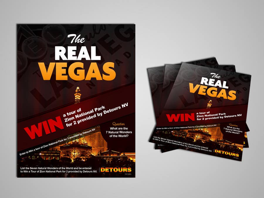 Contest Entry #15 for                                                 Graphic Design for Vegas based contest
                                            