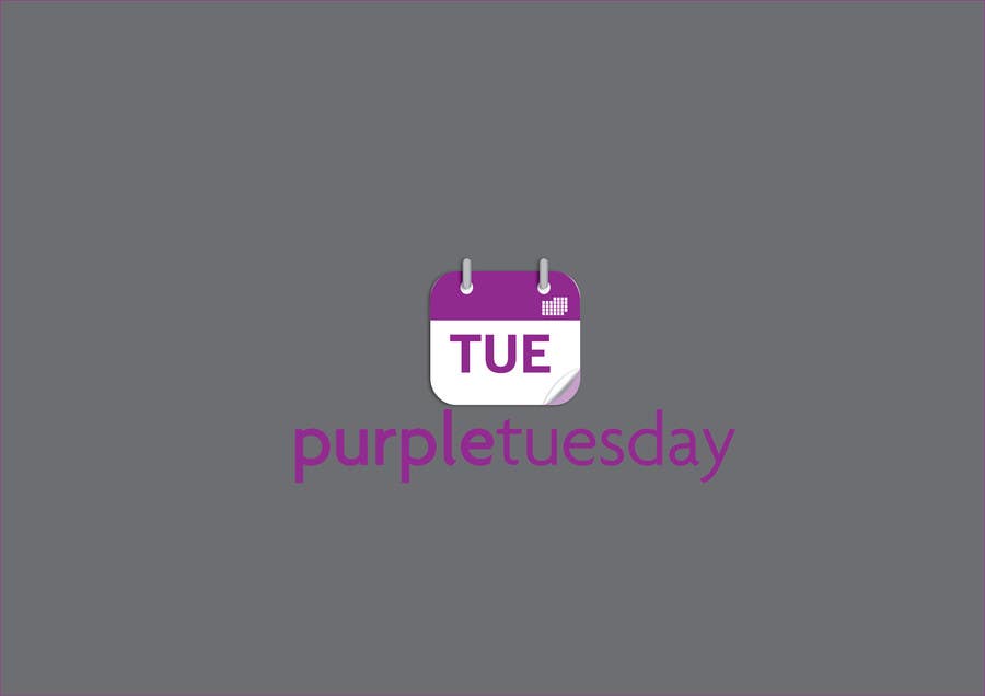 Penyertaan Peraduan #69 untuk                                                 Design a Logo for Purple Tuesday
                                            