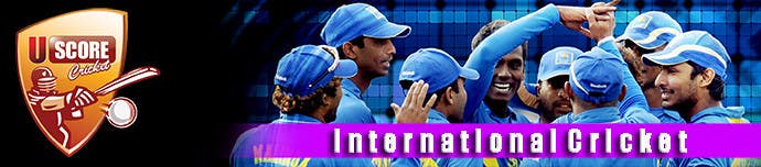 Penyertaan Peraduan #3 untuk                                                 Design a Banner for international cricket website
                                            