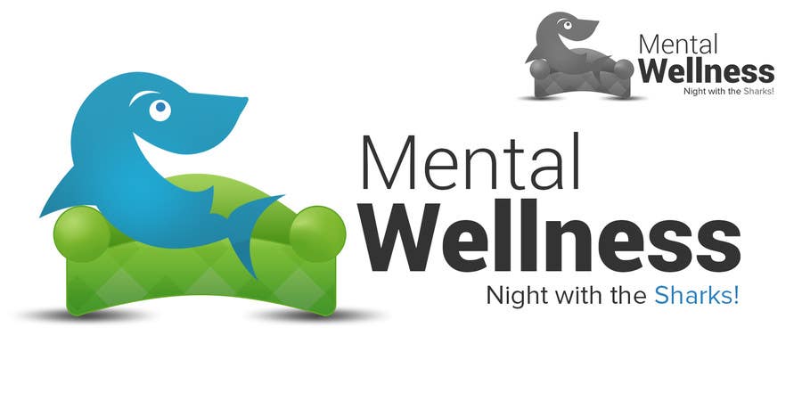 Participación en el concurso Nro.20 para                                                 Design a Logo for Mental Wellness Night with the Sharks!
                                            