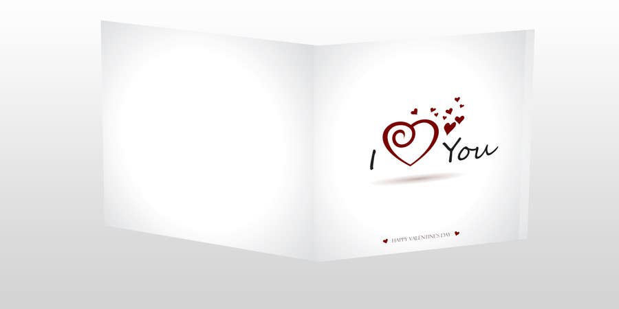 Proposition n°20 du concours                                                 Design some Stationery for a Valentine's Day card
                                            
