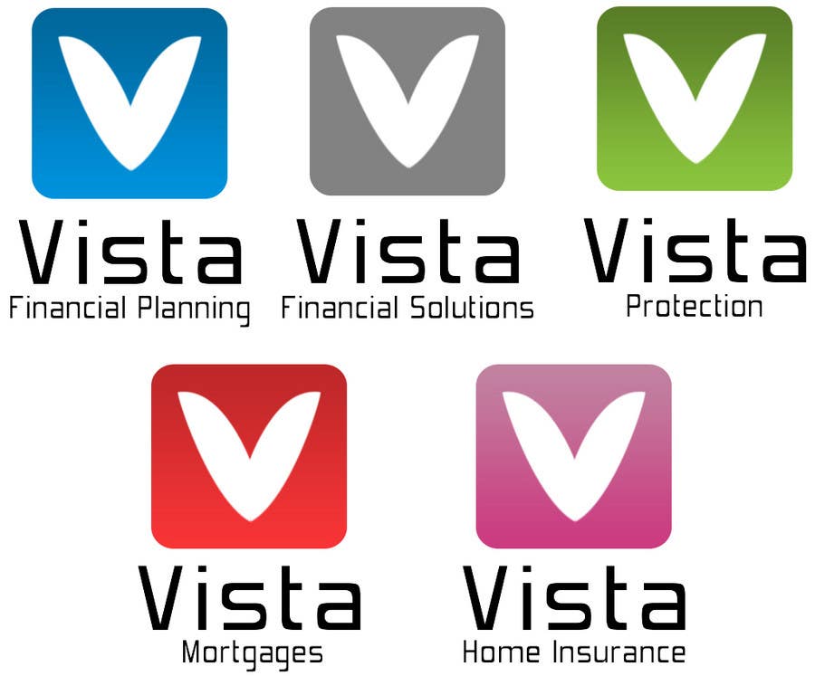 Penyertaan Peraduan #809 untuk                                                 Logo Design for Vista Financial Solutions
                                            