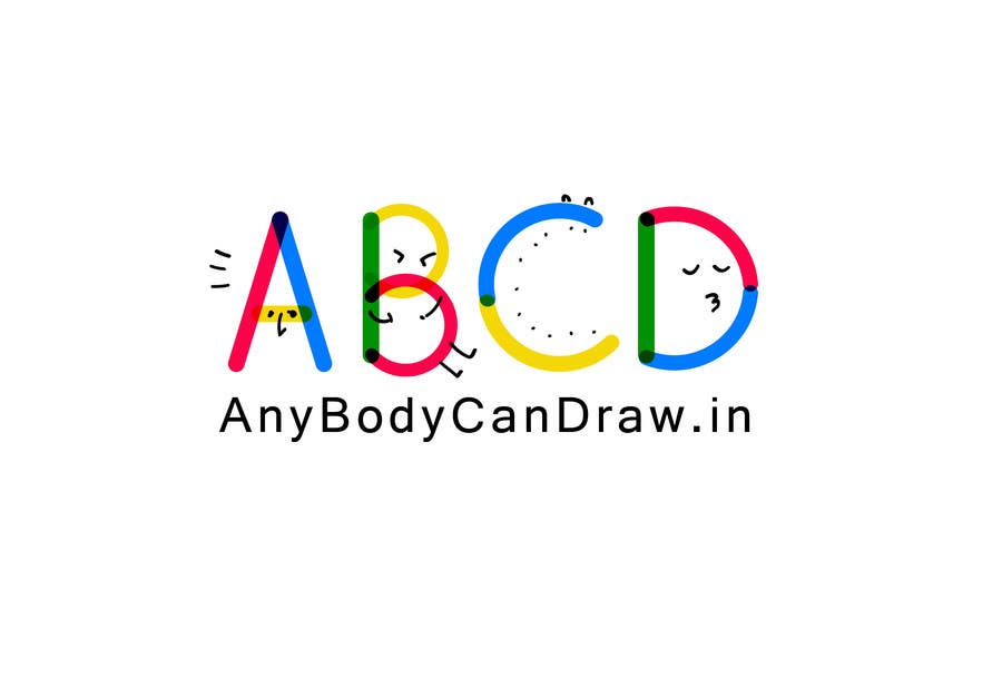 Proposition n°152 du concours                                                 Design a Logo for AnyBodyCanDraw.in
                                            
