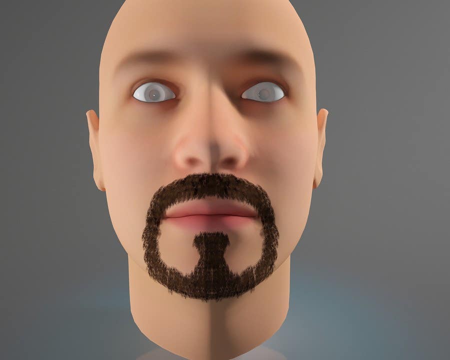 Contest Entry #42 for                                                 Create realistic 3D beard for interactive viewing
                                            