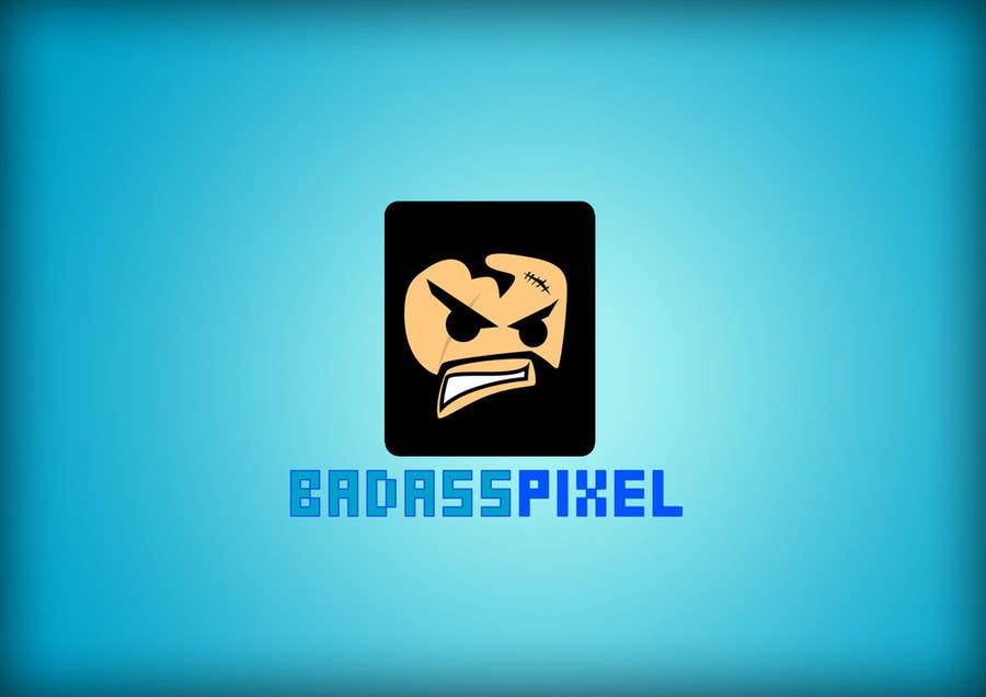Kilpailutyö #45 kilpailussa                                                 Design a cartoon Logo for game society "badasspixel"
                                            