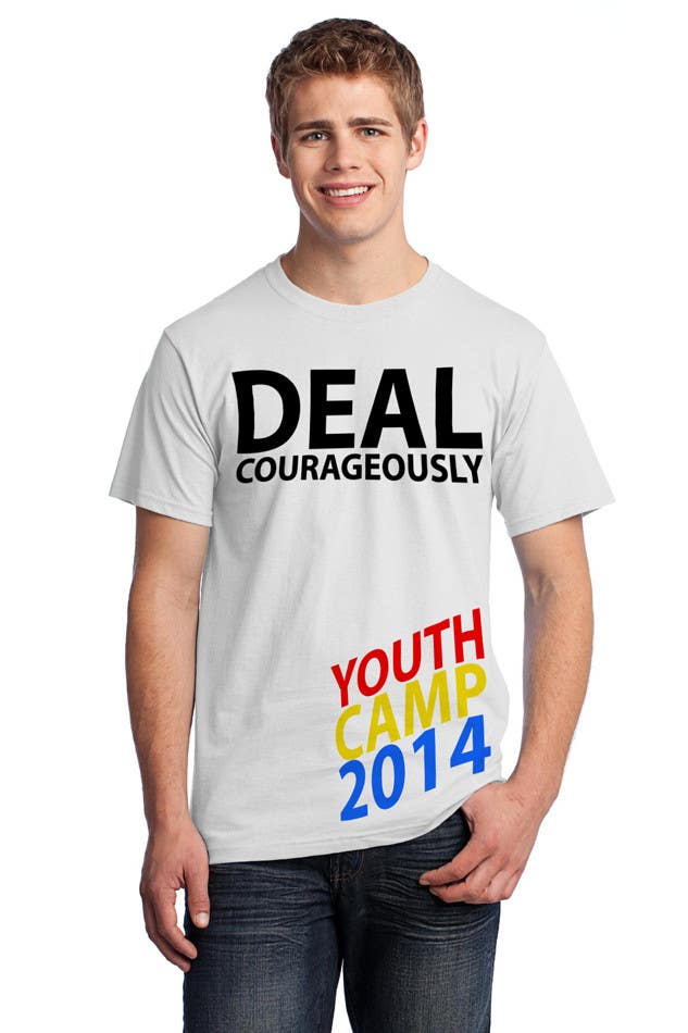 Contest Entry #11 for                                                 Design a T-Shirt with the slogan "Deal Courageously"
                                            