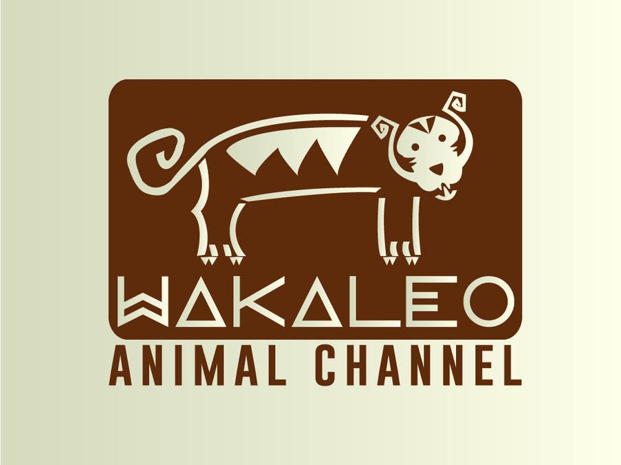 Kilpailutyö #74 kilpailussa                                                 Design a logo for the Wakaleo animal channel!
                                            