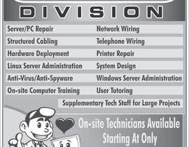 nº 30 pour Flyer Design for Tech Services Division par blacklist08 