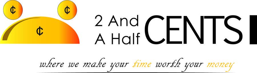 Kilpailutyö #38 kilpailussa                                                 Design a Logo for "Two And A Half Cents"
                                            