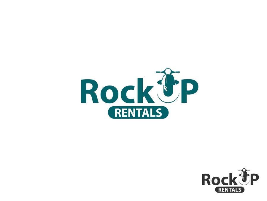 Penyertaan Peraduan #171 untuk                                                 Logo Design for RockUp Rentals.com.au
                                            