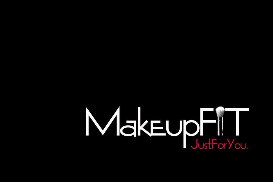 Kandidatura #174për                                                 Logo Design for  Makeup Fit
                                            