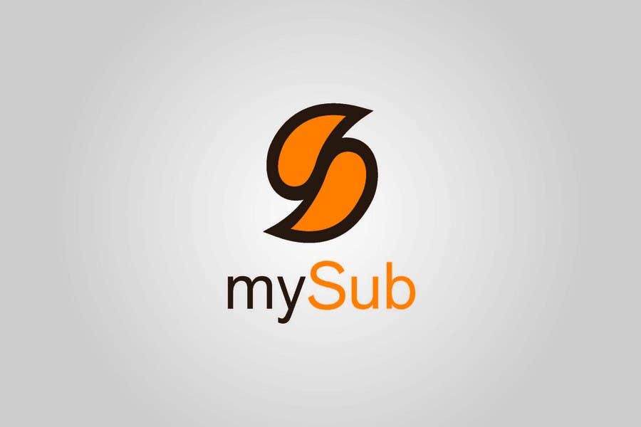 Intrarea #5 pentru concursul „                                                Logo Design for mySub
                                            ”