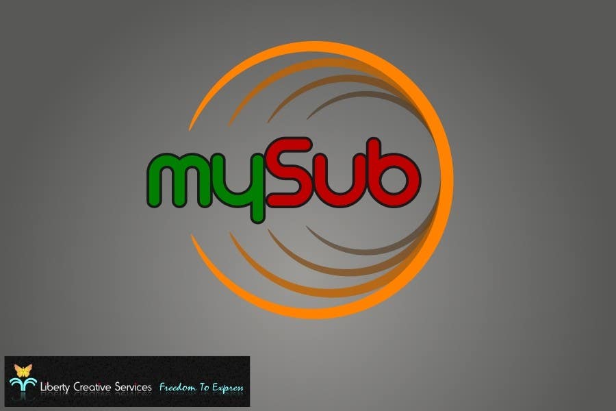 Tävlingsbidrag #26 för                                                 Logo Design for mySub
                                            