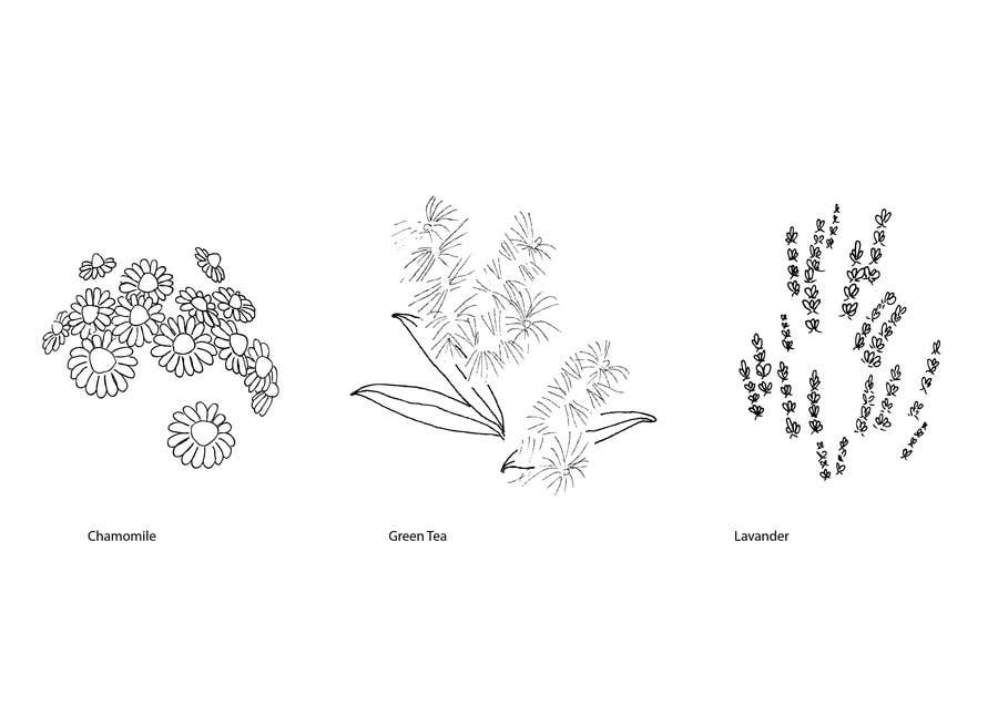 Contest Entry #19 for                                                 Botanical illustrations: 3 flowers for product labels
                                            