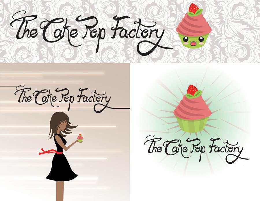 Entri Kontes #38 untuk                                                Logo Design for The Cake Pop Factory
                                            