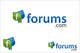 ภาพขนาดย่อของผลงานการประกวด #81 สำหรับ                                                     Logo Design for Forums.com
                                                