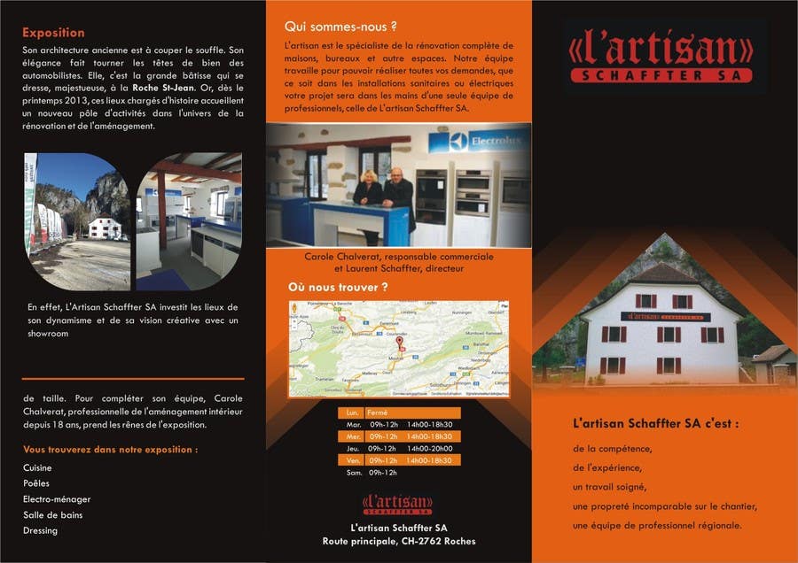 Kilpailutyö #39 kilpailussa                                                 Design a Brochure for my company to describe our services
                                            