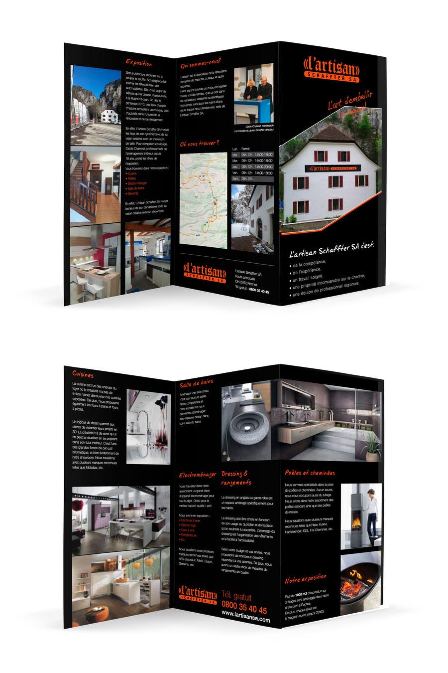 Kilpailutyö #34 kilpailussa                                                 Design a Brochure for my company to describe our services
                                            
