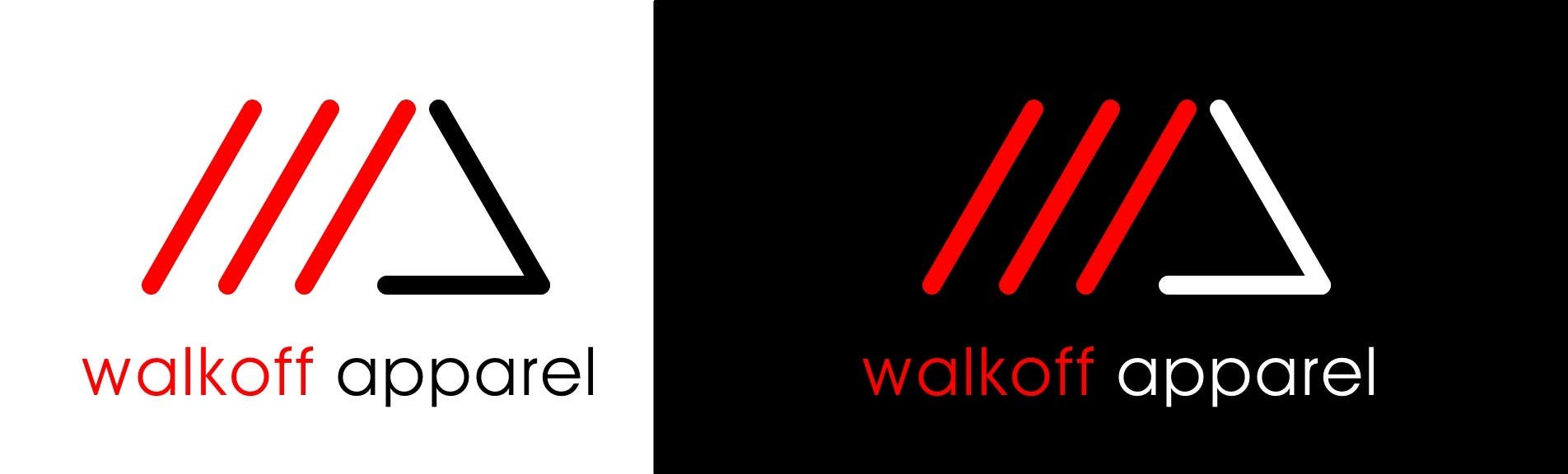 #288. pályamű a(z)                                                  Logo Design for Walkoff Apparel
                                             versenyre