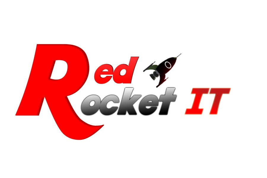 ผลงานการประกวด #256 สำหรับ                                                 Logo Design for red rocket IT
                                            