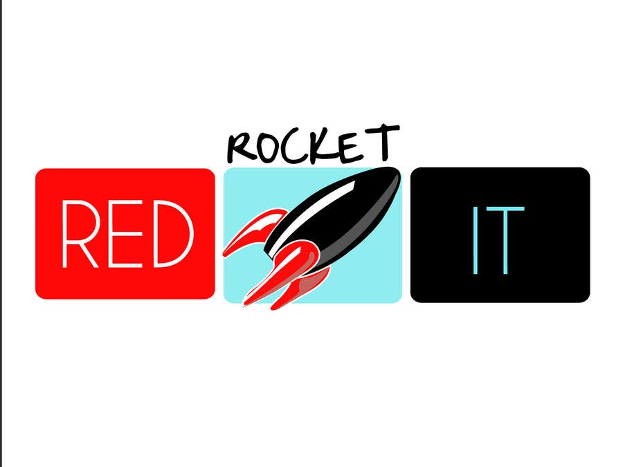 Wasilisho la Shindano #302 la                                                 Logo Design for red rocket IT
                                            