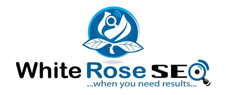 Penyertaan Peraduan #236 untuk                                                 Logo Design for White Rose SEO (www.whiteroseseo.com)
                                            