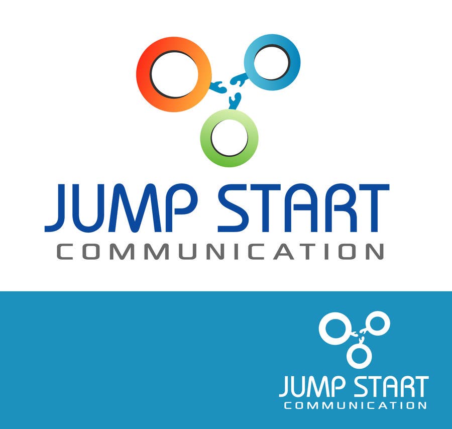 Penyertaan Peraduan #23 untuk                                                 Design a Logo for JUMP START COMMUNICATIONS
                                            