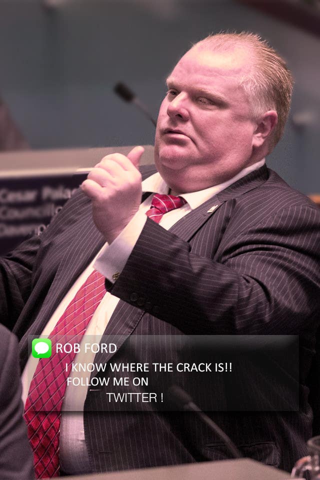 Contest Entry #17 for                                                 "Rob Ford" text message
                                            