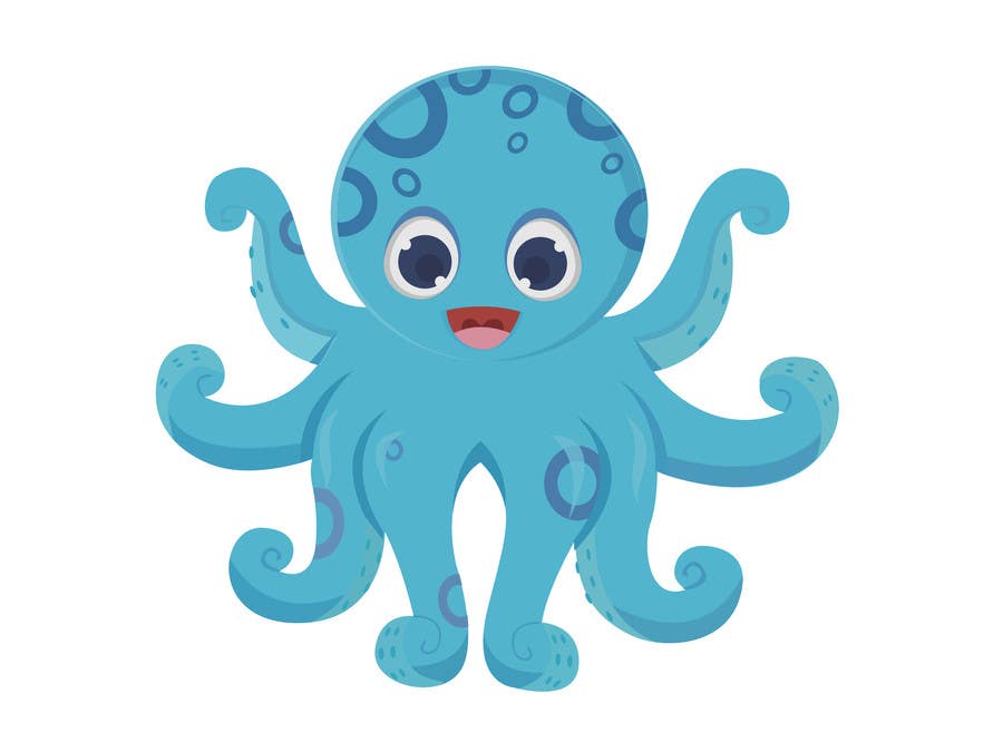 Proposition n°145 du concours                                                 Design a Logo of a cartoon octopus
                                            