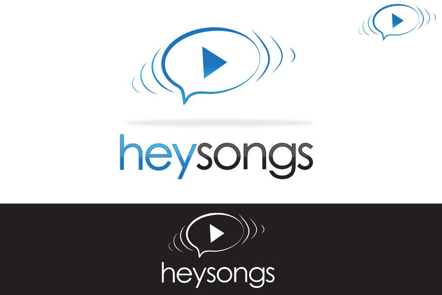 Entri Kontes #725 untuk                                                Logo Design for HeySongs
                                            