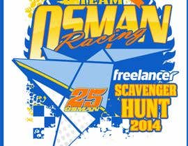 Nro 8 kilpailuun Design a Logo for Osman Racing Freelancer Scavenger Hunt käyttäjältä iYNKBRANE