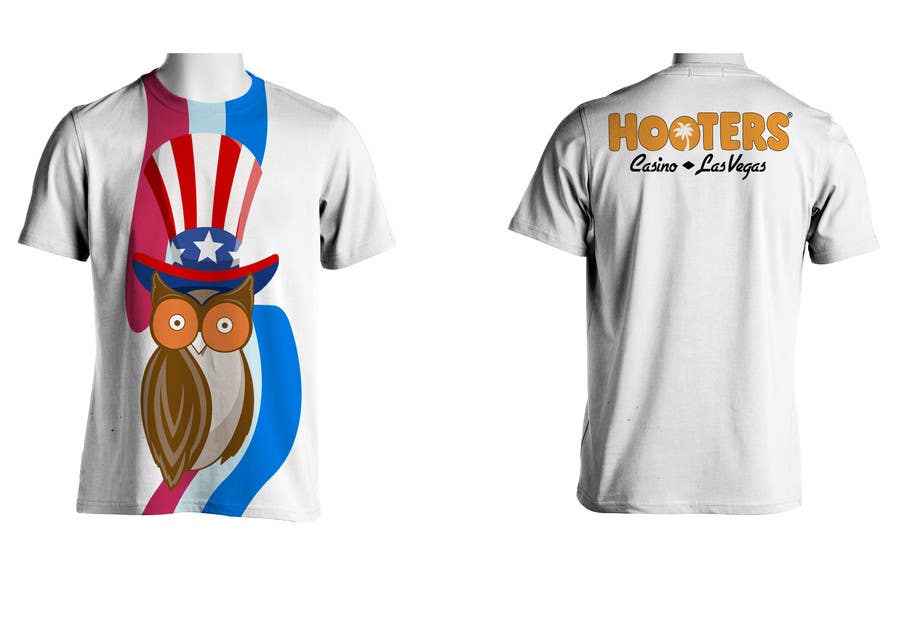 Kilpailutyö #25 kilpailussa                                                 Design a Shirt for Hooters
                                            