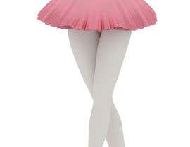 #8 for Illustrate a realistic ballet dancer costume and legs for printing af marinmarais
