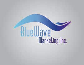 #44 untuk Design a Logo for Blue Wave Marketing Inc oleh gerganesko07