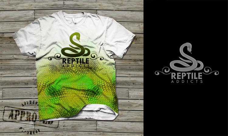 
                                                                                                                        Kilpailutyö #                                            19
                                         kilpailussa                                             Design a T-Shirt for Reptile Addicts
                                        