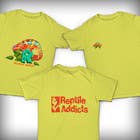 Graphic Design Kilpailutyö #27 kilpailuun Design a T-Shirt for Reptile Addicts
