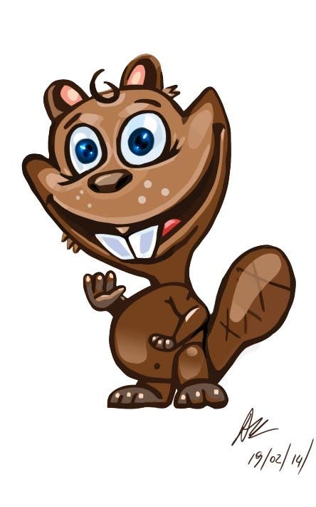 
                                                                                                            Konkurrenceindlæg #                                        57
                                     for                                         Illustrate a Beaver Game Character
                                    