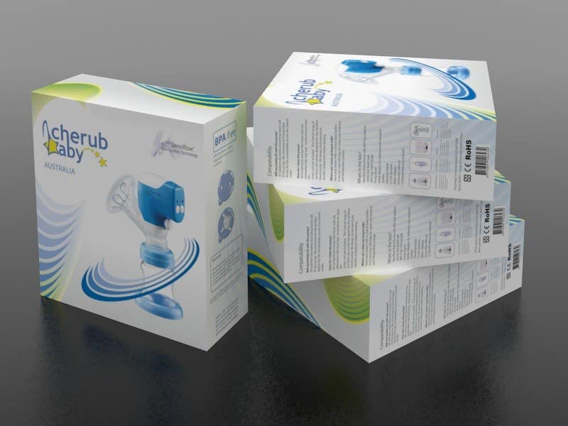 Proposition n°8 du concours                                                 Packaging Box Design for Cherub Baby
                                            