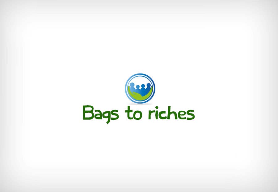 Tävlingsbidrag #5 för                                                 Design a Logo for "Bags to Riches"
                                            